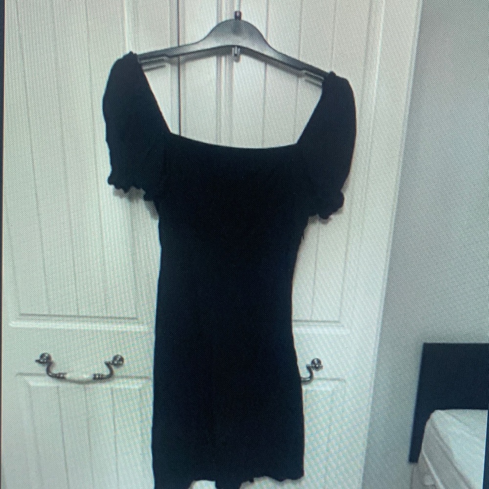 Topshop Black Mini Dress